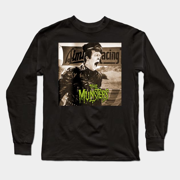 HOTROD FRANKENSTEIN Long Sleeve T-Shirt by chudd